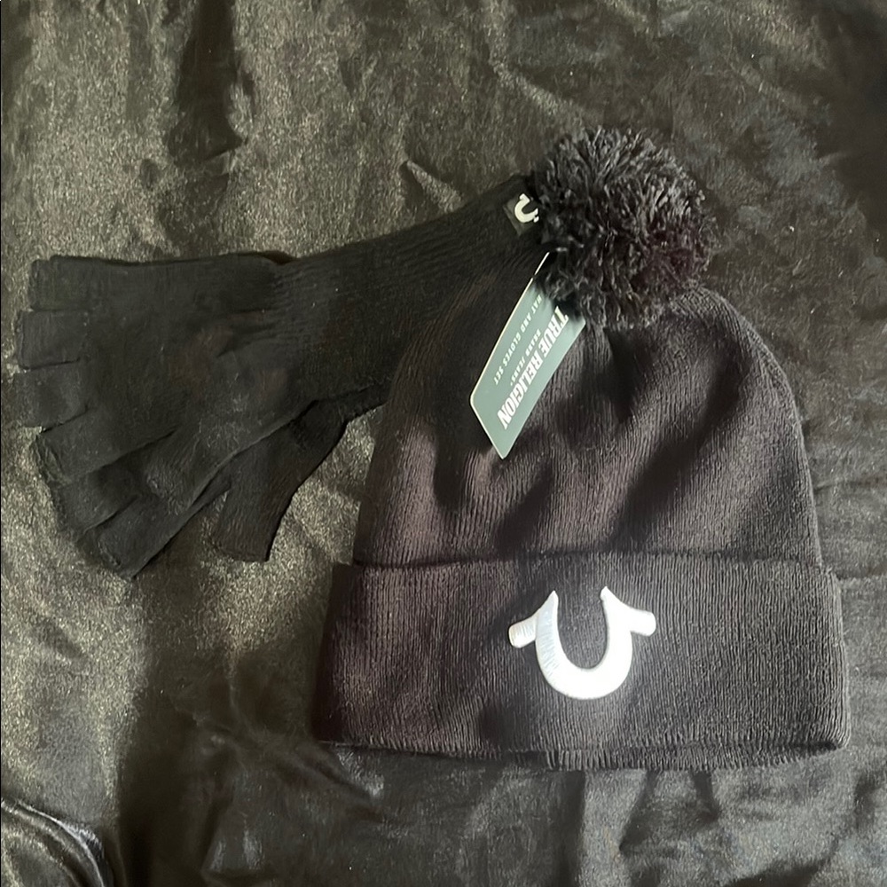 True Religion Black Hat Premium Accessories